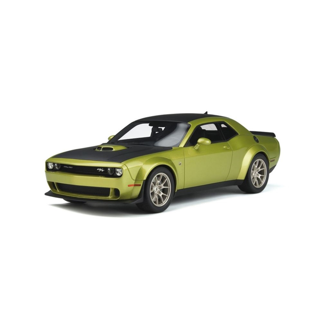 Dodge Challenger R/T Scat Pack Widebody 50th Anniversary Green Diecast Model Car 1:18 Scale (Approx. 25cm) Collectible | Universal Auto Spares