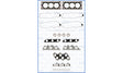 Holden C25XE Valve Regrind Set Gasket Set GV667A - Austral | Universal Auto Spares
