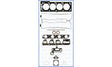 Holden Z24SED Valve Regrind Set Gasket Set GV671A - Austral | Universal Auto Spares