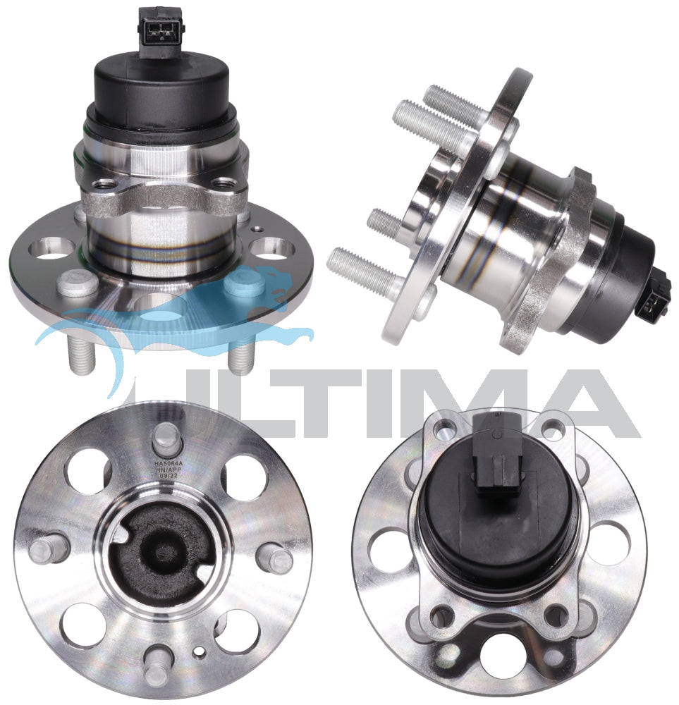 Wheel Hub Assy (R) Fits Getz-TB, Rio-JB W/ABS LHS/RHS HA5064A - Ultima