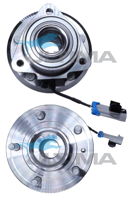 Wheel Hub Assy (F) Fits Captiva CG 10/2006 - 11 LHS/RHS HA6138 - Ultima | Universal Auto Spares