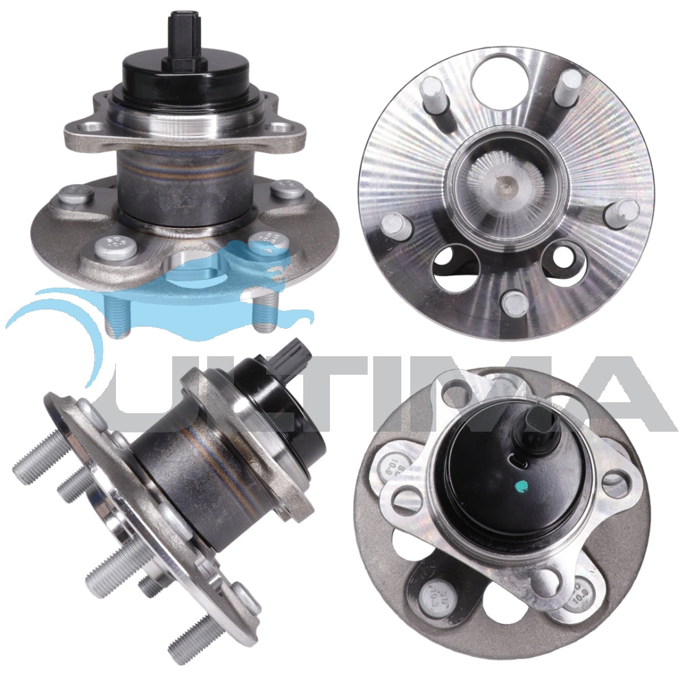 Rear Wheel Hub Assy Fits Toyota Corolla ZRE15 03/2007 Onward With ABS LHS/RHS HA6156 - Ultima