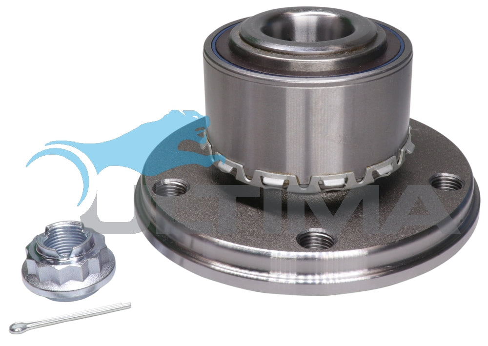 Wheel Hub Assy Fits VW Various (Front/Rear) Kombi, Transporter, Touareg 2.5Lt HA6163 - Ultima