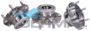 Wheel Hub Assy (Front) Fits Hyundai iLoad/iMax with ABS HA6301 - Ultima