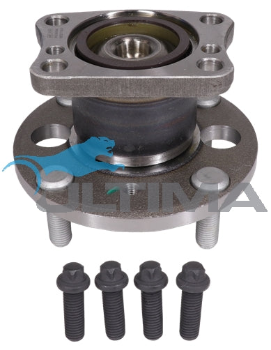 Rear Wheel Hub Assembly Fits Ford Fiesta WS, WT - German Made HA6342 - Ultima