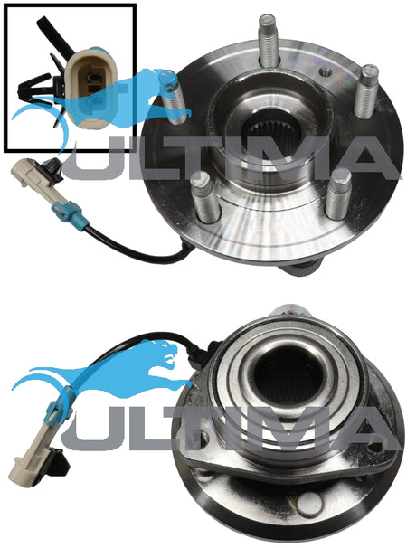 Front Wheel Hub Assembly Fits Holden Captiva 2012-Late Model with Different Sensor Output HA6441 - Ultima