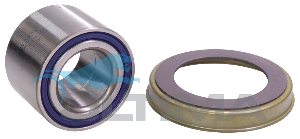 Bearing Only Rear Fits Ford Fiesta WP/WQ Drum, Mazda2 DY ABS Ring HA7042A - Ultima