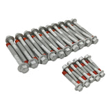 30 x Head Bolt Kit Fit For Holden VZ VE VF Commodore WL WM WN Caprice V8 Gen IV LS2 6.0L HBOLT-HLN006 - Machter