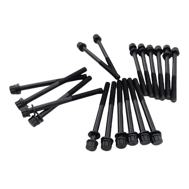 18 x Cylinder Head Bolts Set Fit For Hyundai iLoad iMax For Kia Sorento D4CB 2.5L 16v DOHC All-wheel Drive 24 HBOLT-HY001 - Machter
