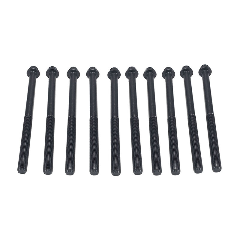 10 Pcs Head Bolt Set Fit For Mazda CX-5 KE KF CX-8 KG 3 BM 6 GJ GL 2.2L SH-VPTS SH-VPTR 2012-ON SH01-10-135 HBOLT-MA003 - Machter