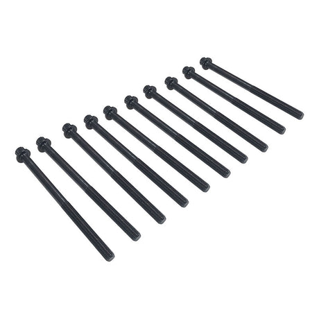 10 Pieces Head Bolt Set Fit For Mazda CX-5 KE KF CX-8 KG 3 BM 6 GJ GL 2.2L SH-VPTS SH-VPTR 2012-ON SH01-10-135 - Machter