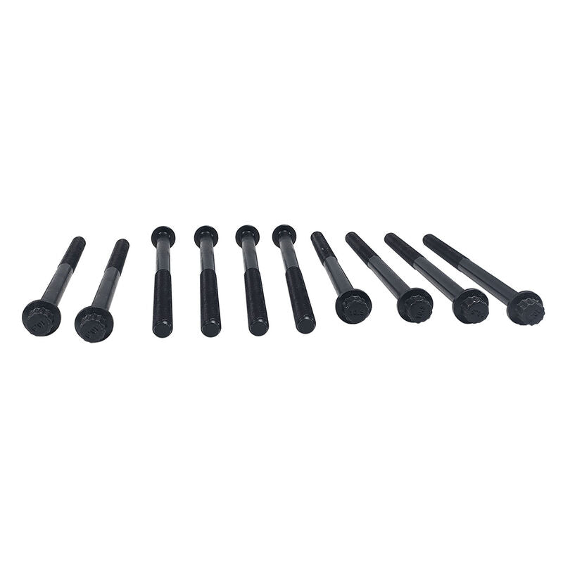 10 Pcs Head Bolt Set Fit For Mazda CX-5 KE KF CX-8 KG 3 BM 6 GJ GL 2.2L SH-VPTS SH-VPTR 2012-ON SH01-10-135 HBOLT-MA003 - Machter