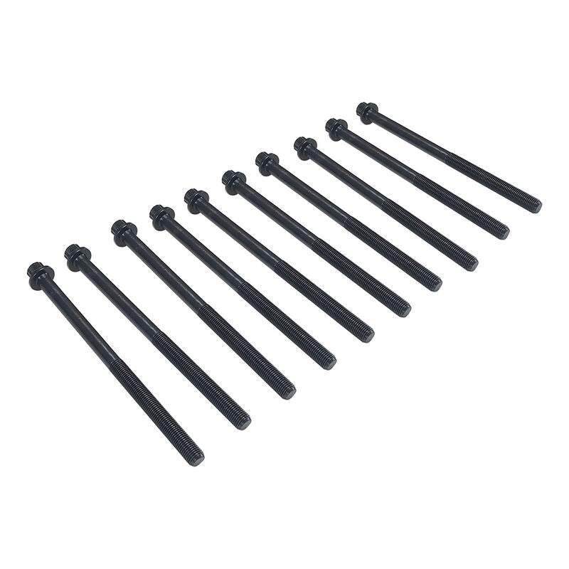 10 Pcs Head Bolt Set Fit For Mazda CX-5 KE KF CX-8 KG 3 BM 6 GJ GL 2.2L SH-VPTS SH-VPTR 2012-ON SH01-10-135 HBOLT-MA003 - Machter