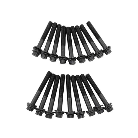 18 Pieces Cylinder Head Bolts Fit For Mitsubishi Triton ML MN 4cyl 2.5L 4D56Ti 2008-2015 - Machter