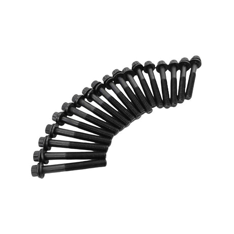 18 Pieces Cylinder Head Bolts Fit For Mitsubishi Triton ML MN 4cyl 2.5L 4D56Ti 2008-2015 - Machter