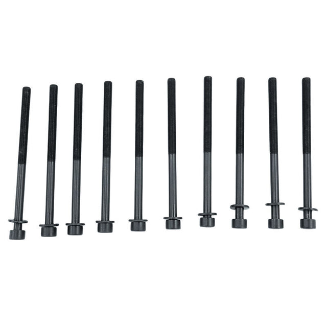 10 Pcs Engine Cylinder Head Bolt Fit For Mitsubishi Triton MQ MR 4cyl 2.4L 4N15 2015-2020 HBOLT-MB003 - Machter