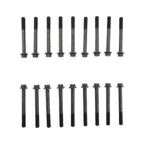 18 Pcs Cylinder Engine Head Bolt Set Fit For Nissan Navara D22 4cyl 3.2L QD32E 1997-2001 HBOLT-NS006 - Machter