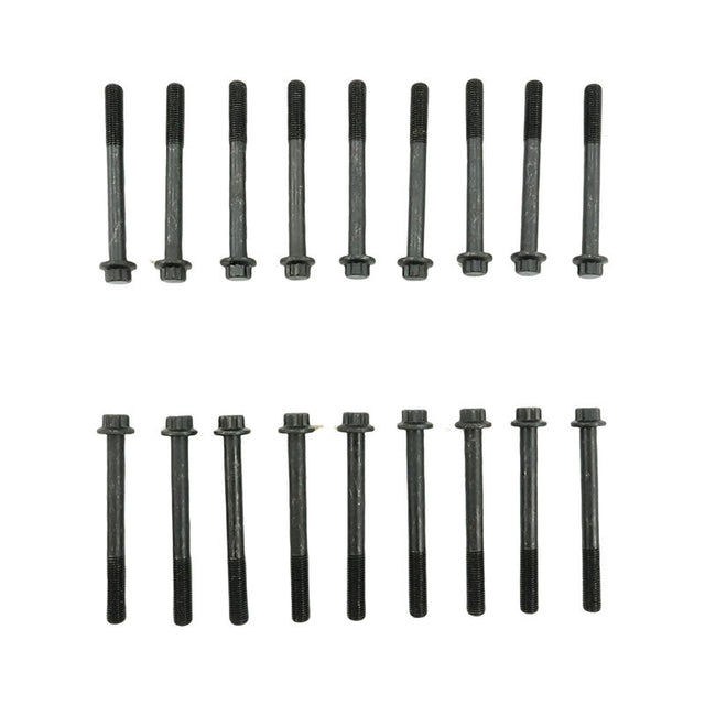 18 Pcs Cylinder Engine Head Bolt Set Fit For Nissan Navara D22 4cyl 3.2L QD32E 1997-2001 HBOLT-NS006 - Machter