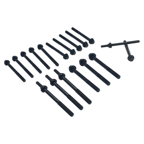 18 Pieces Cylinder Head Bolts Set Fit For Nissan Patrol GU Y61 3.0L ZD30DDTi Diesel 2006-2017 110572W200 11057DB000 - Machter