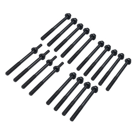 18 Pieces Cylinder Head Bolts Set Fit For Nissan Patrol GU Y61 3.0L ZD30DDTi Diesel 2006-2017 110572W200 11057DB000 - Machter