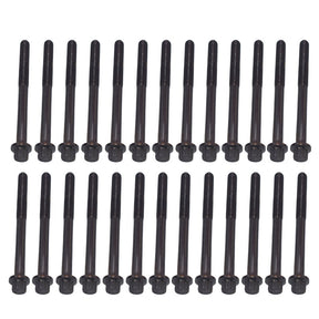 26 Pcs Complete Engine Cylinder Head Bolt Set Fit For Landcruiser 1HZ 4.2L 70 80 Series HBOLT-TA002 - Machter
