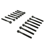 14 Pcs Head Bolt Set Fit For Toyota Landcruiser FZJ105 FZJ75 FZJ78 FZJ79 FZJ80 6cyl 4.5L 1FZ-FE HBOLT-TA010 - Machter
