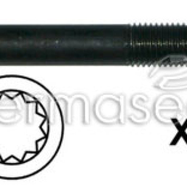 Head Bolt Set MITSUBISHI 6A12 DOHC V-DOHC HBS040 - PERMASEAL