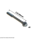 Head Bolt Set TOYOTA 1MZ-FE 3MZ-FE HBS055H - Permaseal