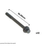 Head Bolt Set MITSUBISHI 4G18 SOHC 16V HBS111 - Permaseal