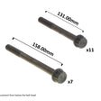 Head Bolt Set MAZDA TF TM HBS134 - PERMASEAL