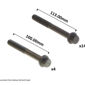 Head Bolt Set ISUZU 4BB1 D1 HBS152 - PERMASEAL