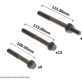 Head Bolt Set ISUZU 4BE1 HBS154 - PERMASEAL