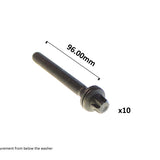 Head Bolt Set SAAB B204L B204I B202I B202L B HBS166 - Permaseal