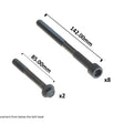 Head Bolt Set TOYOTA 1GR-FE 2GR-FE V6 DOHC HBS171H - PERMASEAL