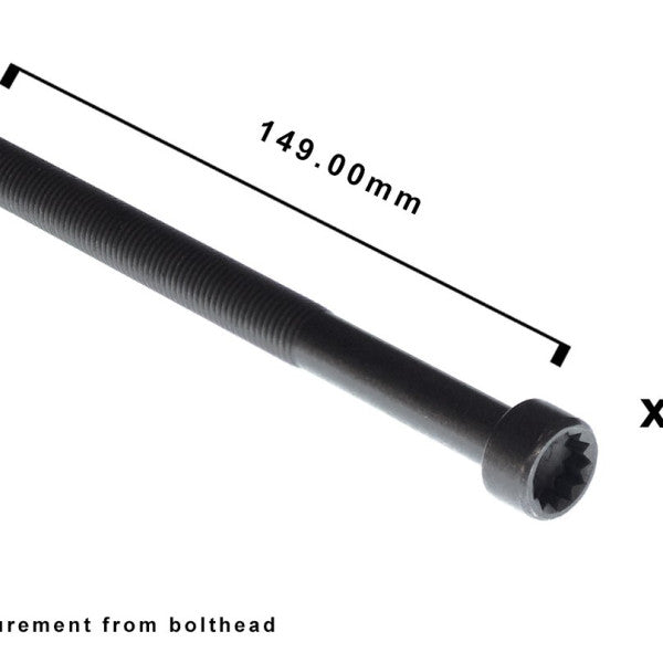 Head Bolt Set VOLKSWAGEN AXD AXE BAC BNZ BPC HBS217 - PERMASEAL