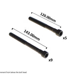 Head Bolt Set MERCEDEDES M110 DOHC 12V HBS218 - Permaseal