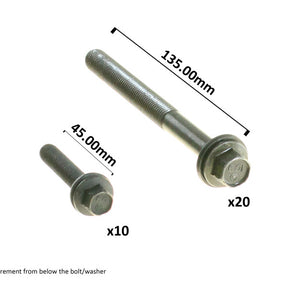 Head Bolt Set CHRYSLER EZD EZB Hemi V8 OHV HBS229 - PERMASEAL