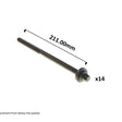 Head Bolt Set BMW M57N2 D30 DOHC 24V Turbo HBS235 - PERMASEAL