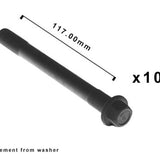Head Bolt Set TOYOTA 1Y 2Y 3Y HBS268 - Permaseal