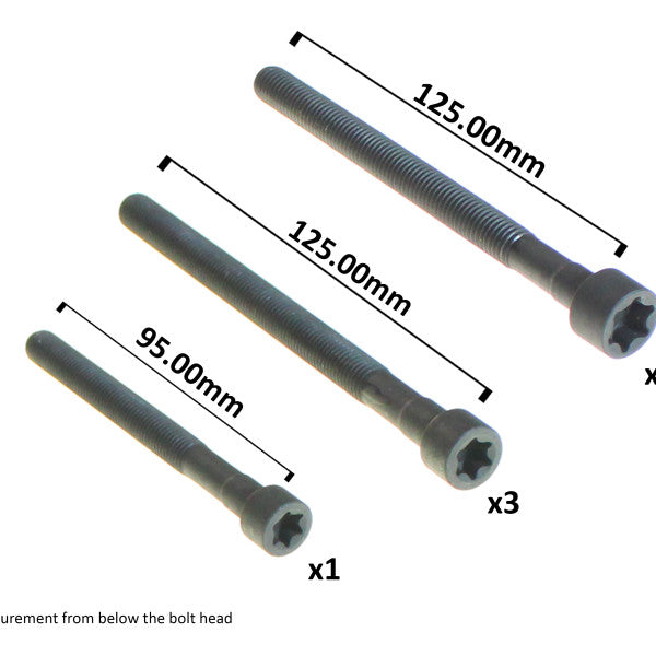 Head Bolt Set BMW N52B25 B30 HBS304 - PERMASEAL