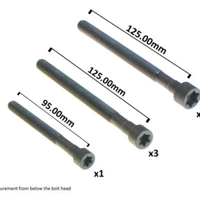Head Bolt Set BMW N52B25 B30 HBS304 - PERMASEAL