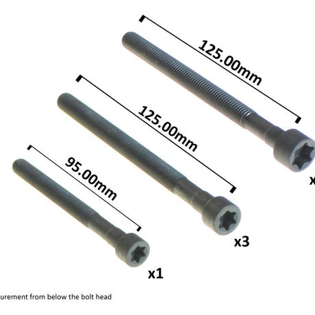 Head Bolt Set BMW N52B25 B30 HBS304 - Permaseal