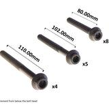 Head Bolt Set MERCEDES OM661 OM601 HBS313 - Permaseal