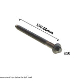Head Bolt Set CITROEN PEUGEOT XUD11 HBS332 - Permaseal