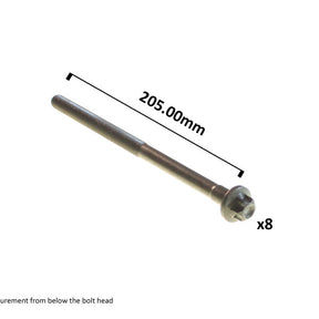 Head Bolt Set Mercedes OM642 Series HBS369H - PERMASEAL