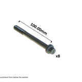 Head Bolt Set SUZUKI G10 HBS382 - Permaseal
