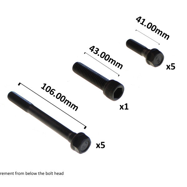 Head Bolt Set HOLDEN 5.0L / 5.7L EFI HBS384H - PERMASEAL