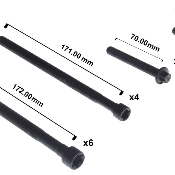 Head Bolt Set BMW N20B20A/B SERIES HBS393 - PERMASEAL