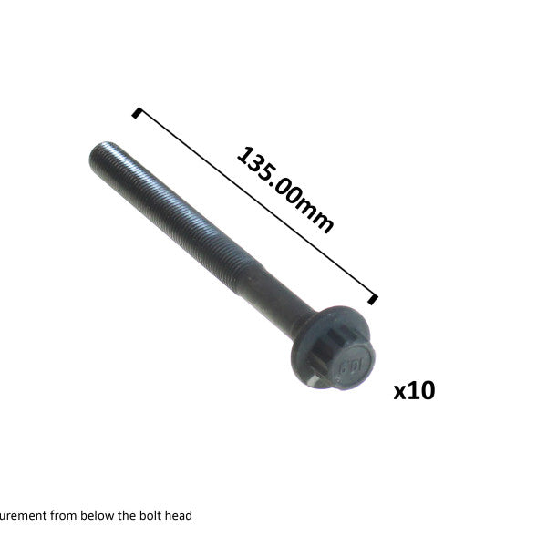 Head Bolt Set KIA/HYUNDAI D4FB D4FD HBS408 - PERMASEAL