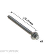 Head Bolt Set Mazda CA 3.7 V6 DOHC HBS412H - PERMASEAL
